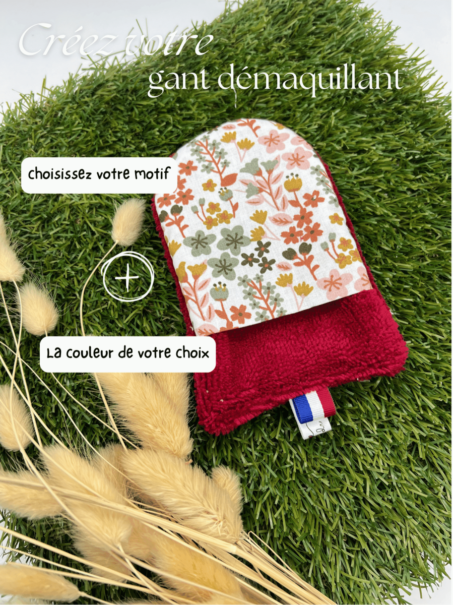 Composez votre Gant Démaquillant ou débarbouillant Lavable – Image 2