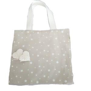 P&rsquo;tit tote bag enfant réversible collection Nougatine