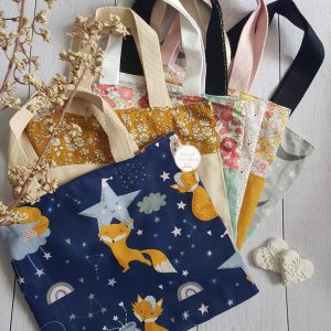 P&rsquo;tits tote bags enfants personnalisés